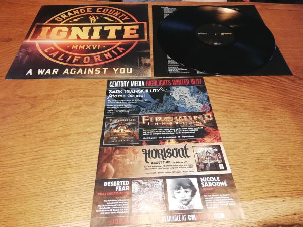 Ignite – A War Against You 2016 Century Media Records 888751750418 Deutsche Pressung NM/VG+